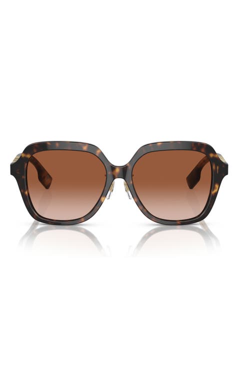 Joni 55mm Gradient Square Sunglasses