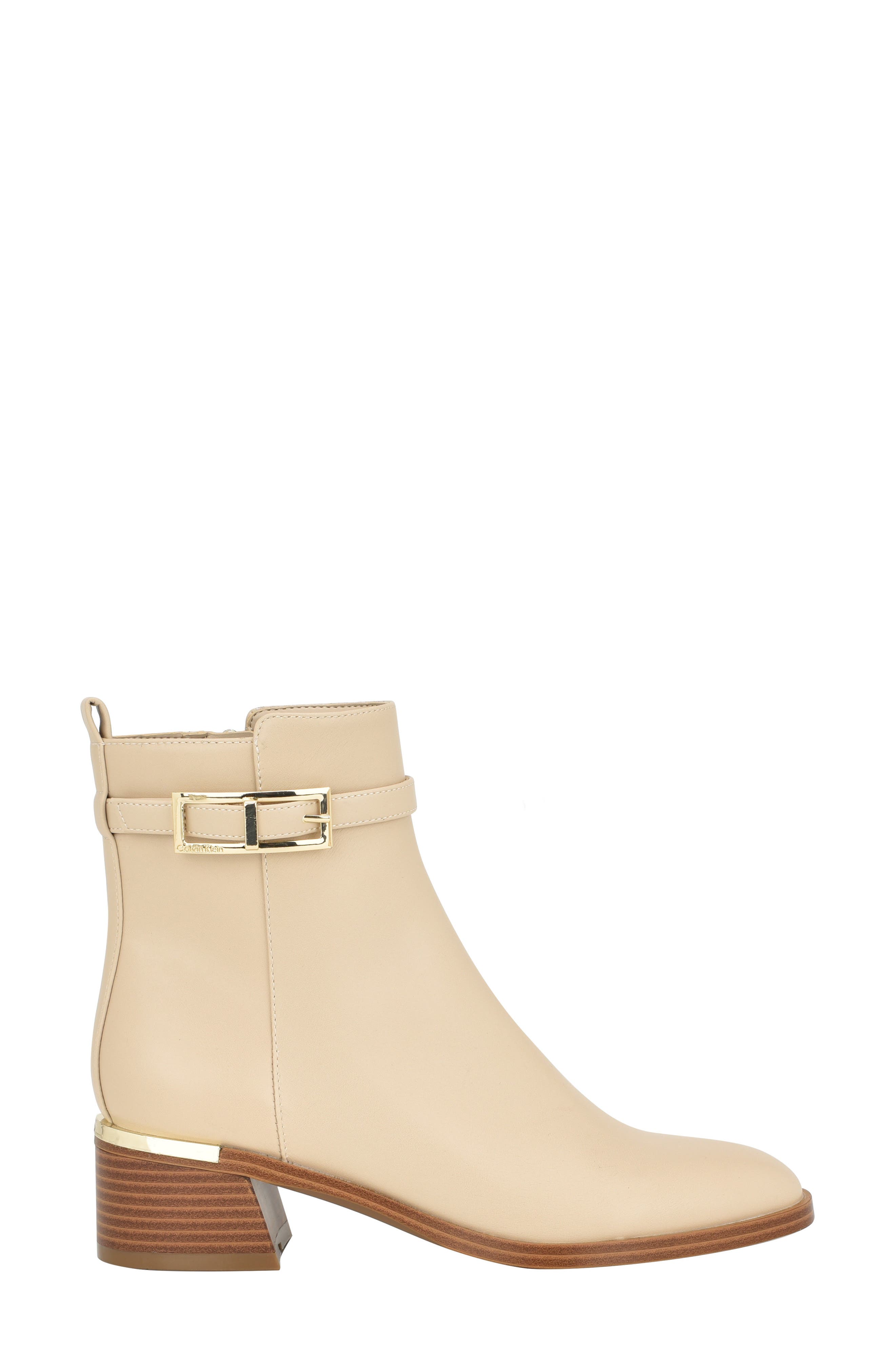 Calvin Klein Jallis Boot, Alternate, color, Ivory