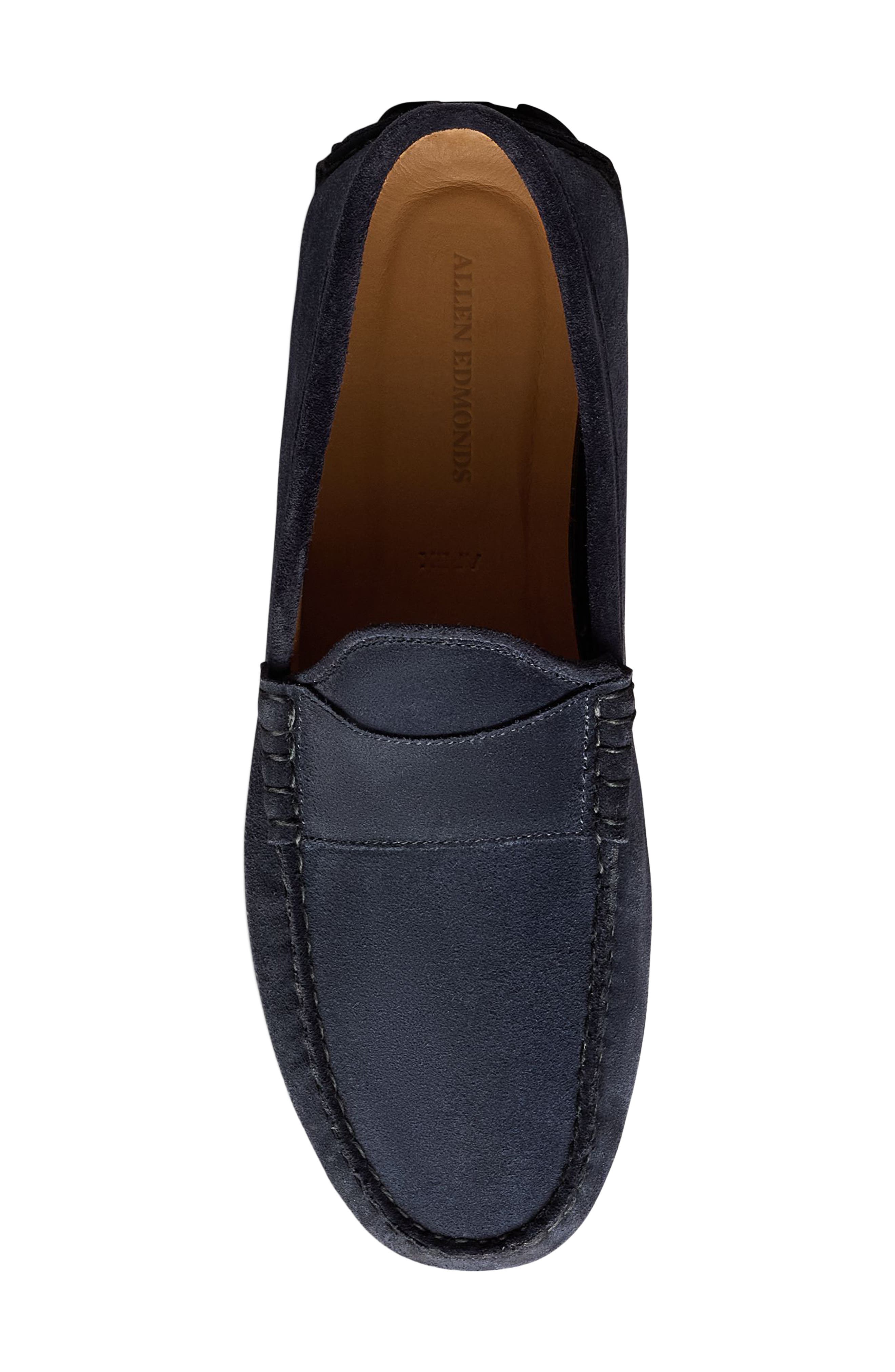Apex Driving Loafer, Alternate, color, NAVY SUEDE