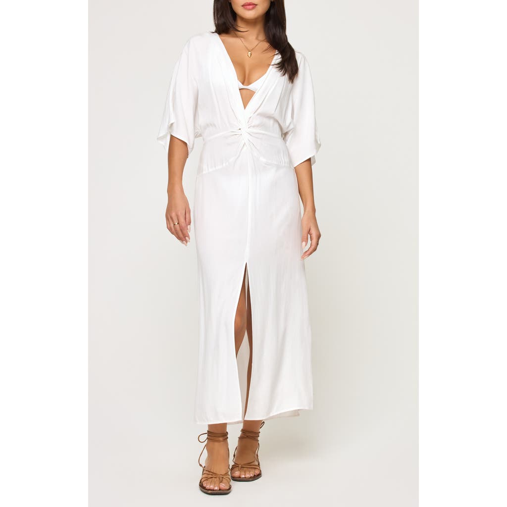 L*space Lspace Madison Cover-up Midi Dress In White