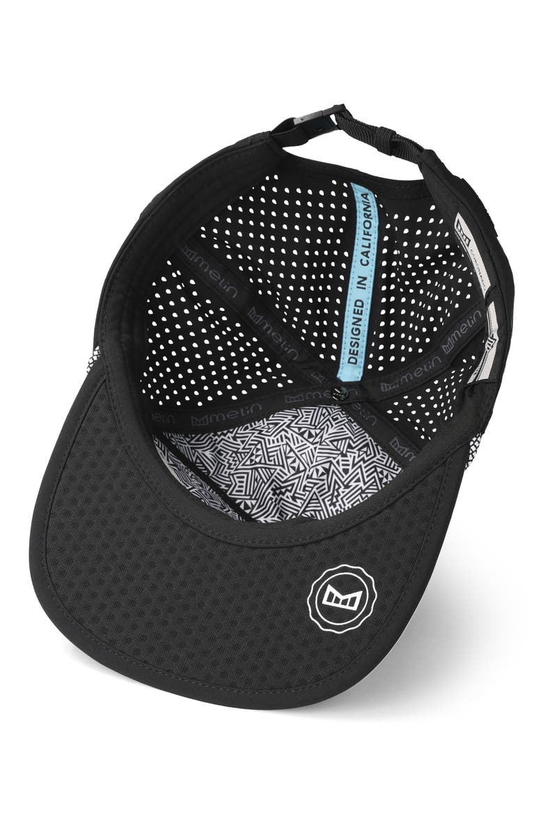 Coronado Packable Hydro Snapback Ball Cap, Alternate, color, BLACK