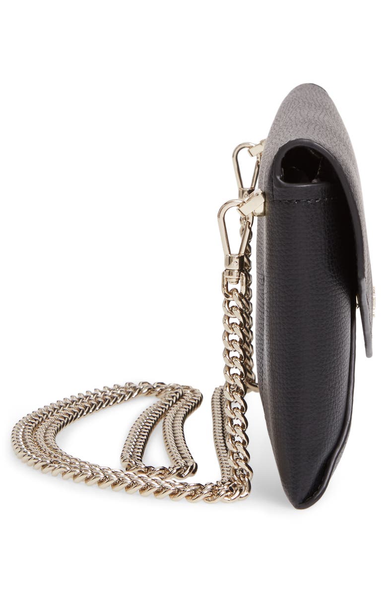 Kate Spade New York sylvia leather wallet on a chain, Alternate, color, 