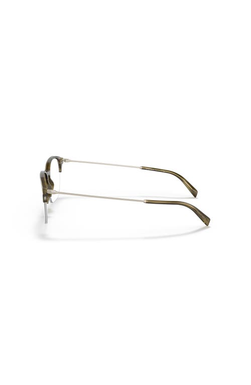 Giorgio Armani 53mm Phantos Optical Glasses In Green
