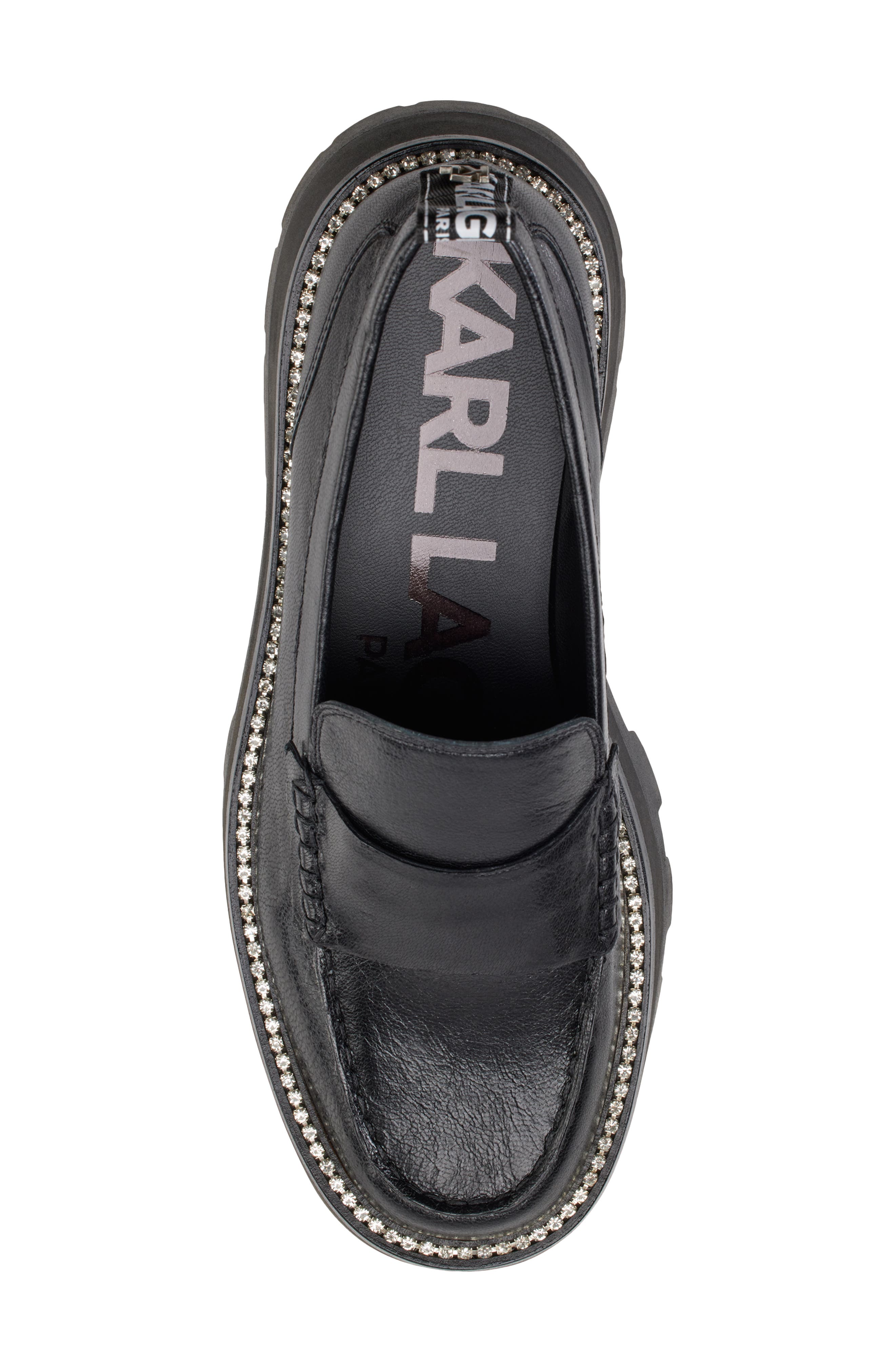 KARL LAGERFELD PARIS Maysun Platform Loafer, Alternate, color, 