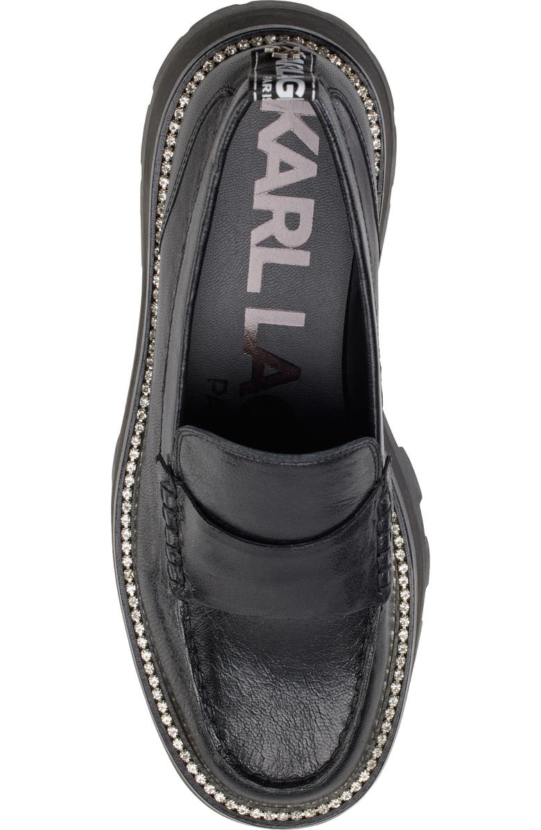 KARL LAGERFELD PARIS Maysun Platform Loafer, Alternate, color,