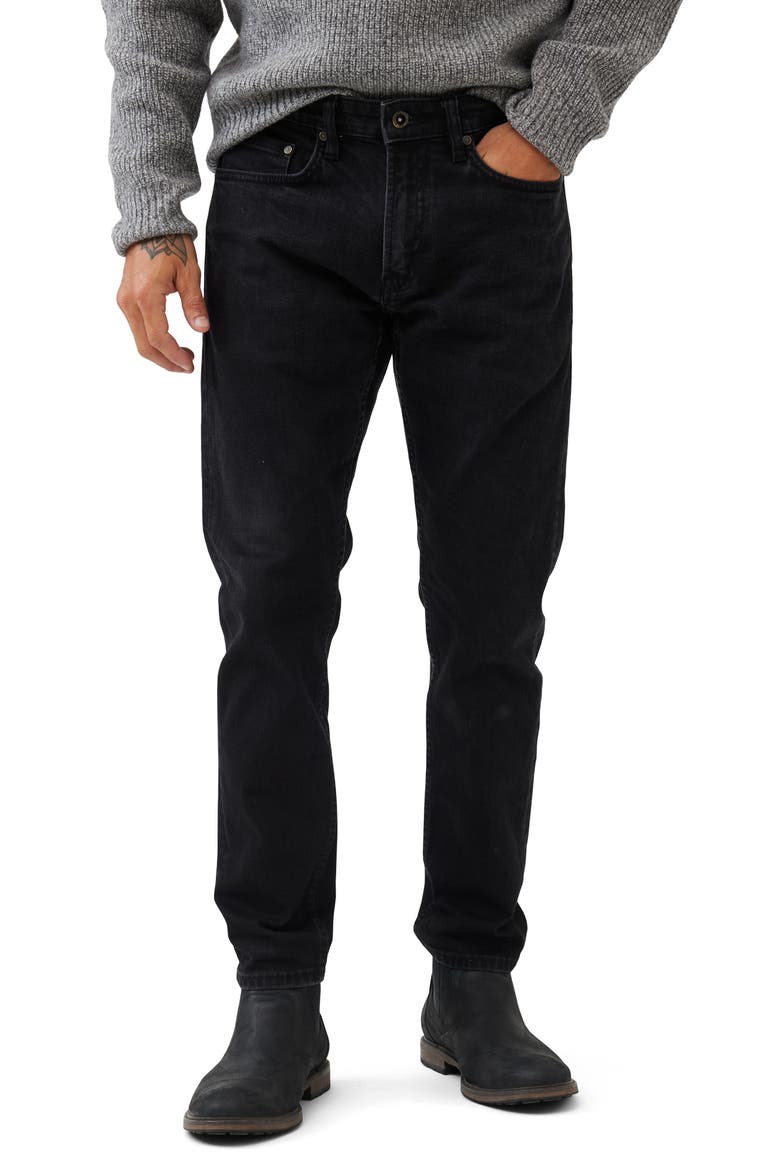 Hira Straight Leg Jeans, Main, color, COAL