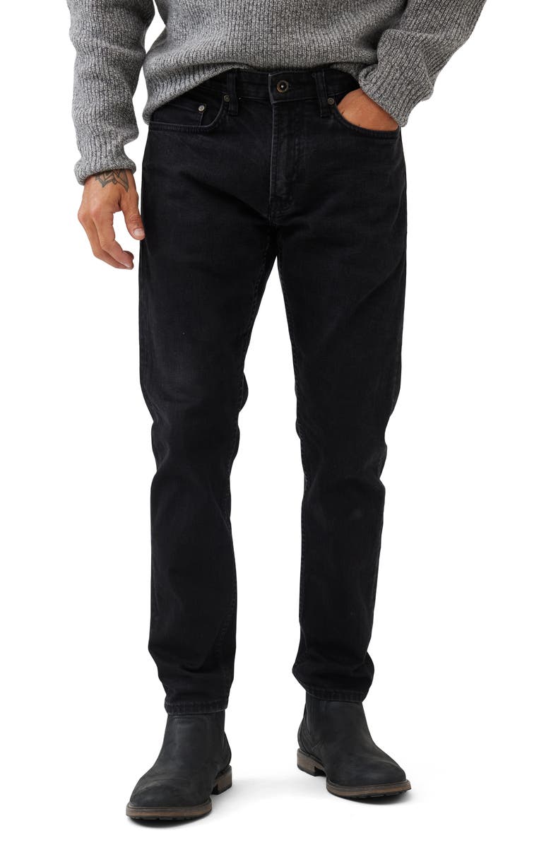 Rodd & Gunn Hira Straight Leg Jeans, Main, color, Coal