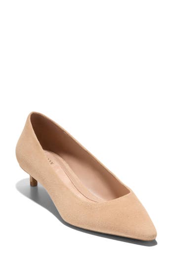 Cole Haan The Go-to Jocelyn Pointed Toe Pump In Neutral