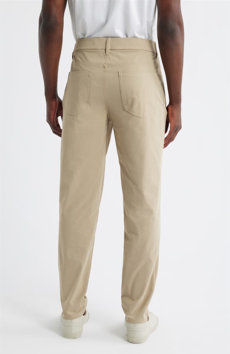 Zella Driver Slim Fit Five Pocket Pants, Alternate, color, Olive Seneca