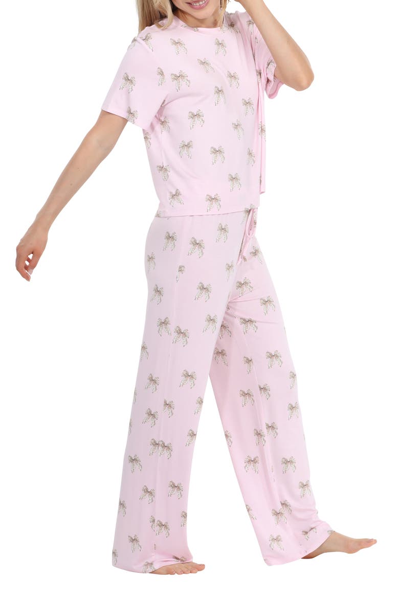 All American Pajamas, Alternate, color, SWEETHEART BOWS