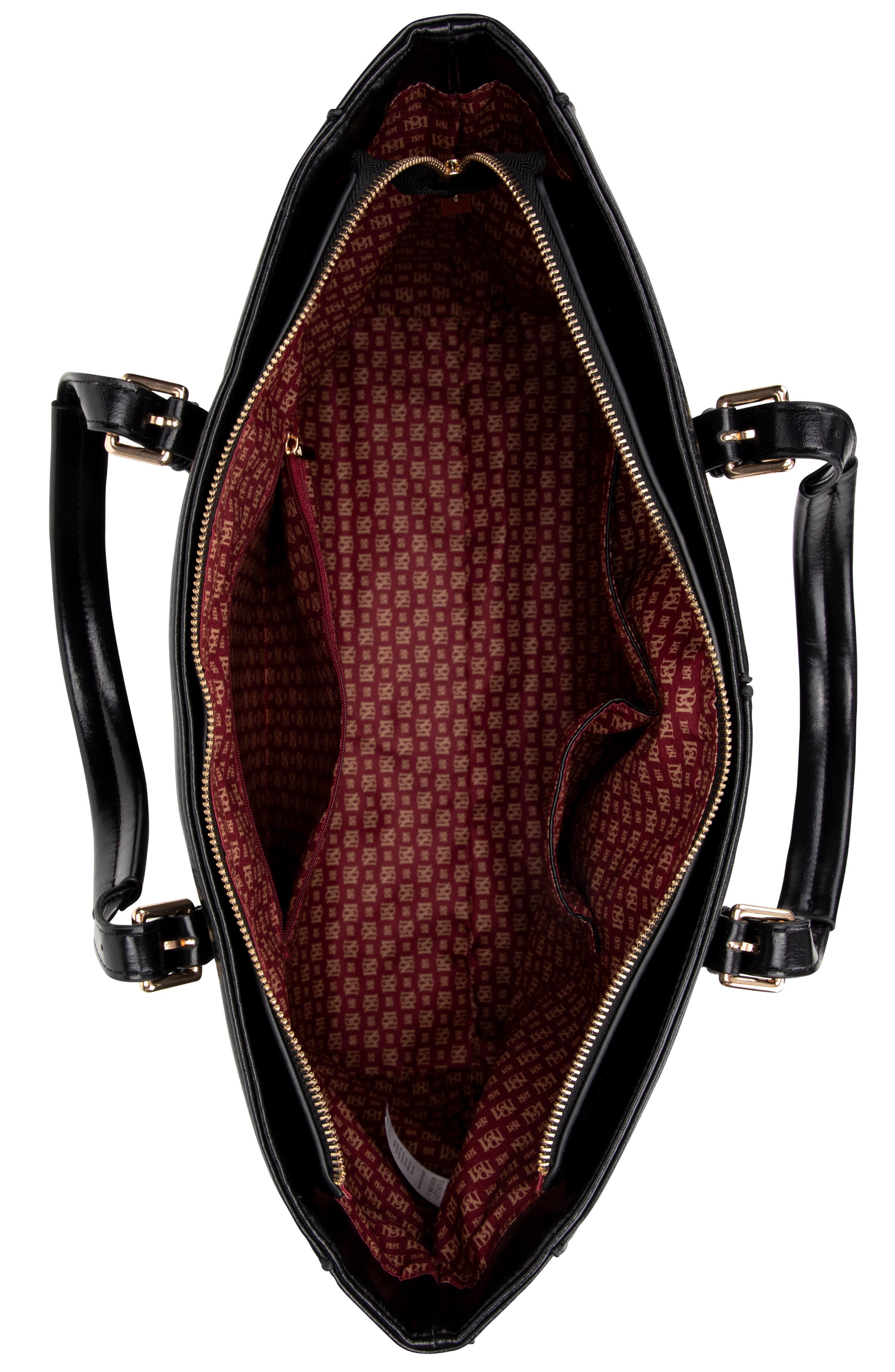 BADGLEY MISCHKA Julia Vegan Leather Weekender Duffel Bag, Alternate, color, 