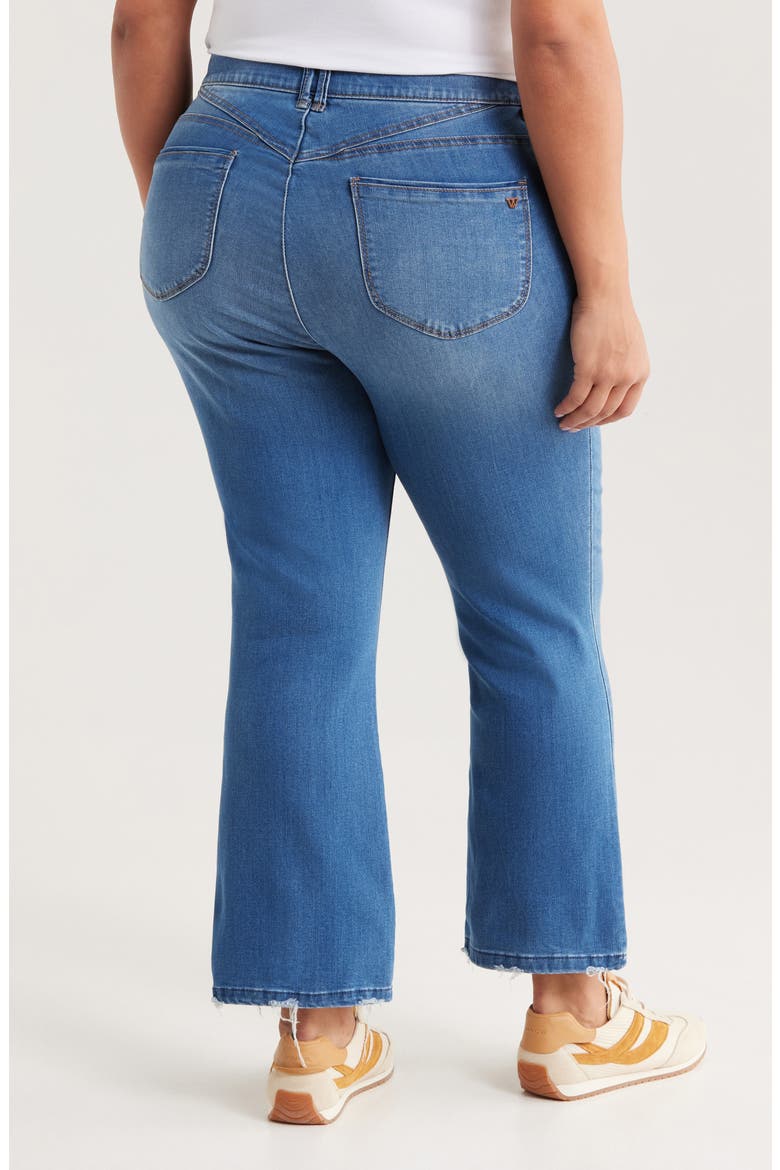 Bennett Skyrise Barely Bootcut Ankle Jeans, Alternate, color, MID BLUE ARTISANAL