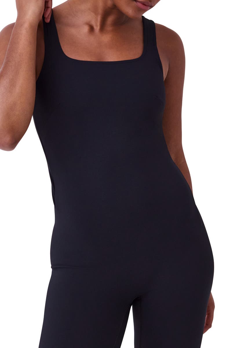 SPANX<sup>®</sup> SPANXshape<sup>™</sup> Booty Boost<sup>®</sup> Flare Jumpsuit, Alternate, color, 