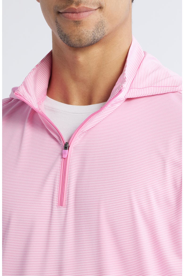 Hybrid Performance Quarter Zip Hoodie, Alternate, color, CABO