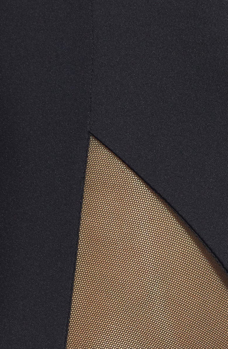 La Blanca Mesh Inset One-Piece Swimsuit, Alternate, color,