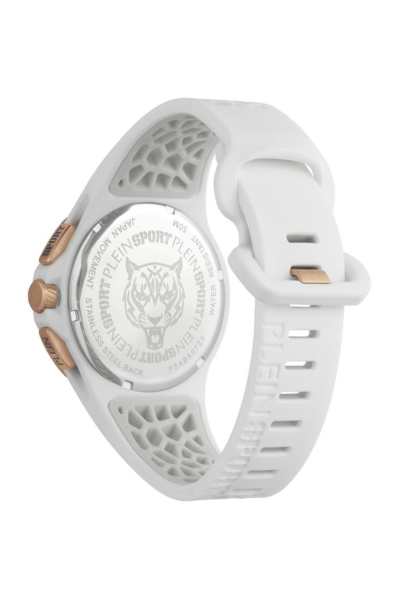 Watches Thunderstorm Chrono Unisex, Alternate, color, white/gold
