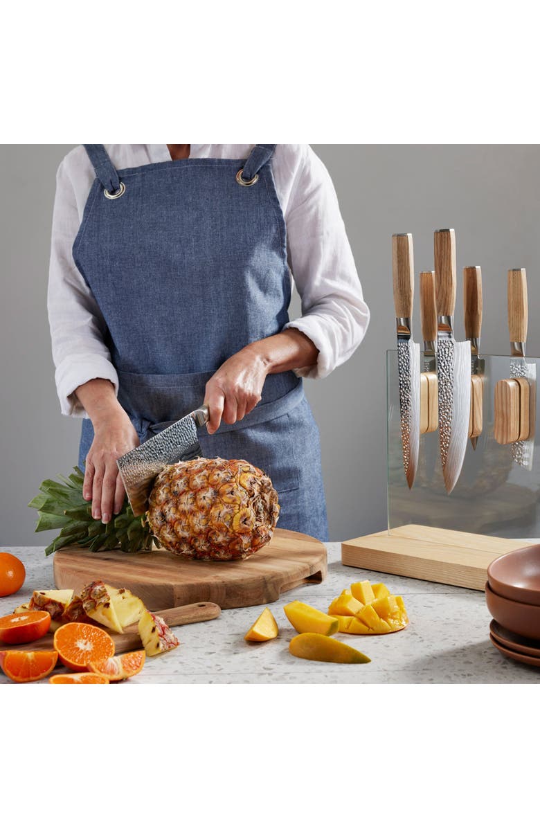 Cuisine::pro<sup>®</sup> Damashiro EMPEROR<sup>®</sup> Hikari Ash 7-Piece knife block, Alternate, color, 