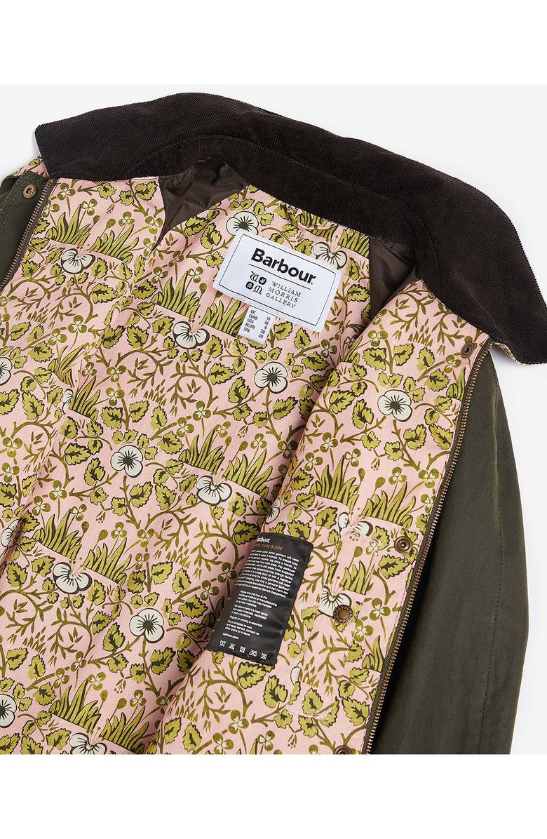 Barbour Shelton Water Resistant Waxed Cotton Jacket, Alternate, color, 