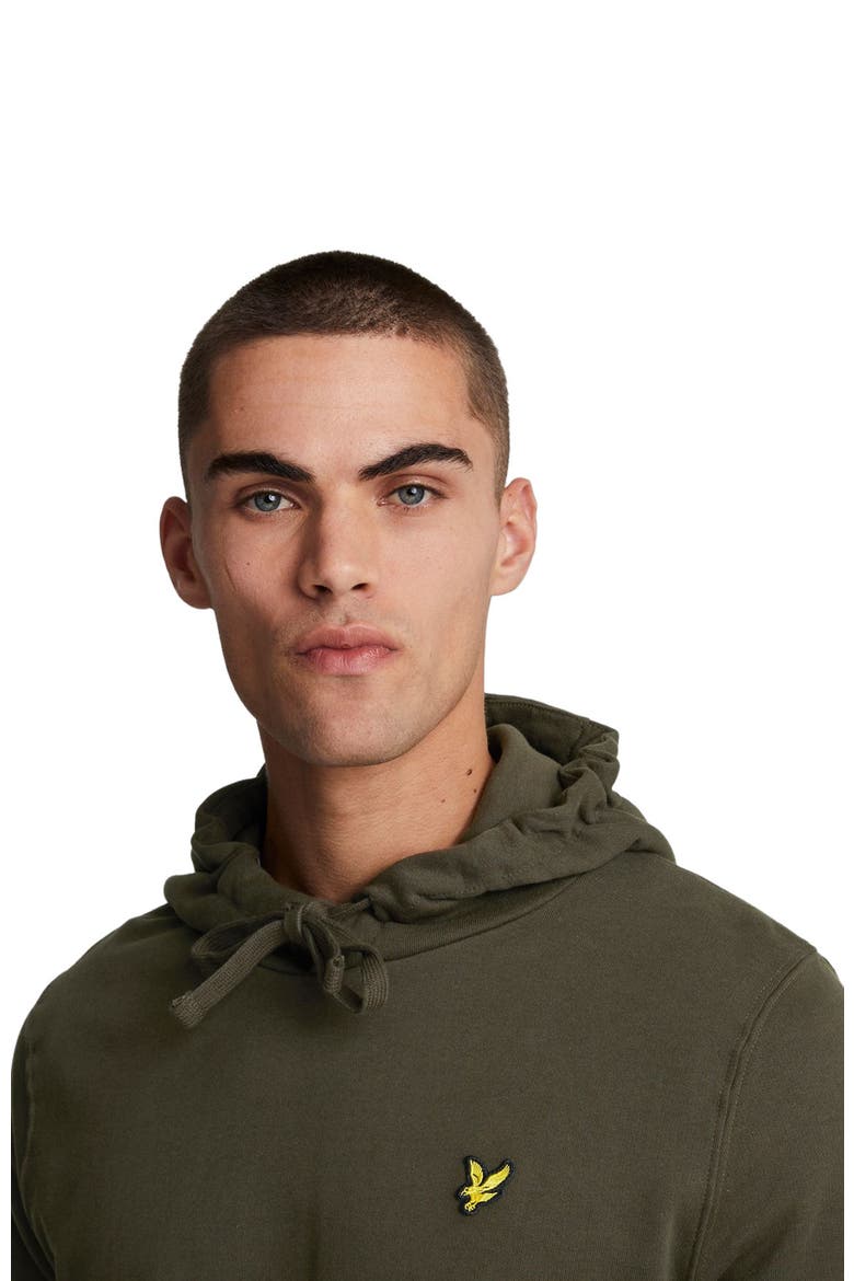 Long Sleeve Pull Over Hoodie, Alternate, color, Olive
