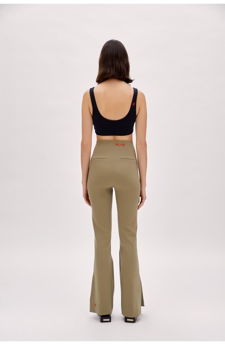 PCFG Cotton Yoga Bra, Alternate, color, Black