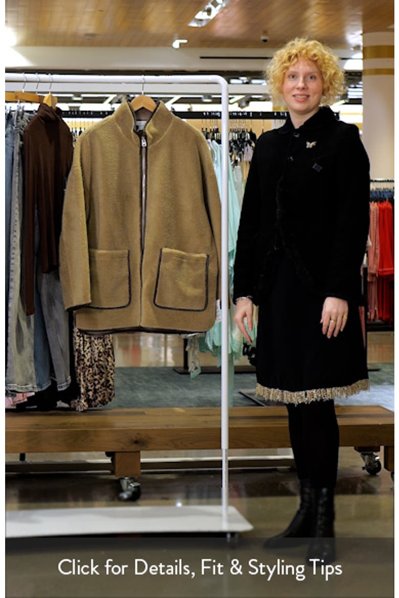 Longline Faux Shearling Jacket video