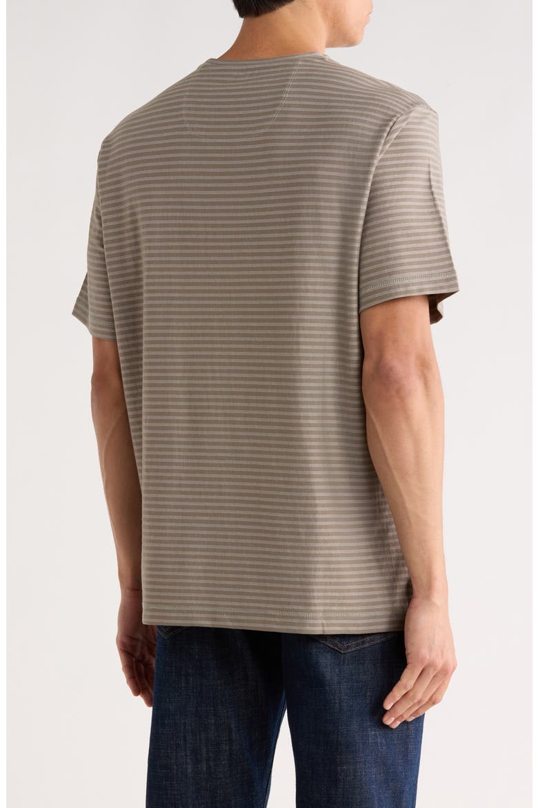 Long Shores Striped T-Shirt, Alternate, color, GARDEN GATE
