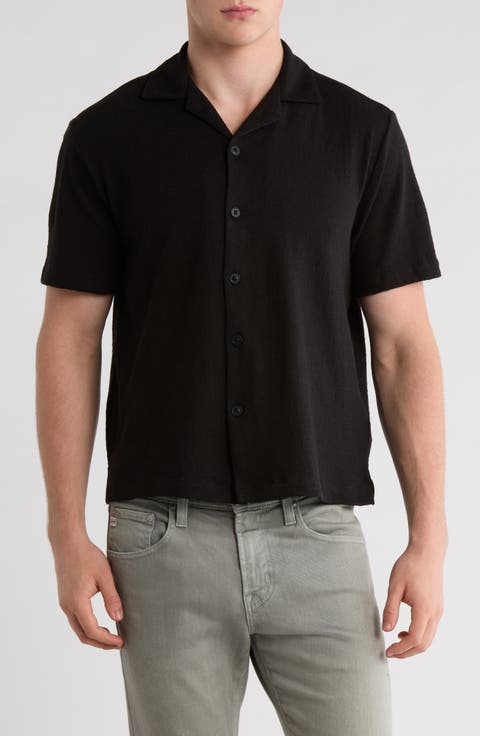 Short Sleeve Button-Up Shirt