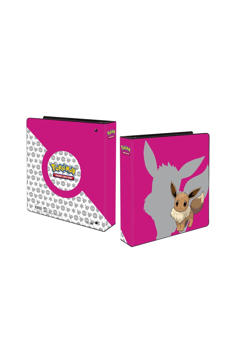 Ultra PRO Pokémon Eevee 2" 3Ring Binder, Pink, 9Pocket Pages, All Ages, Main, color, Multicolored