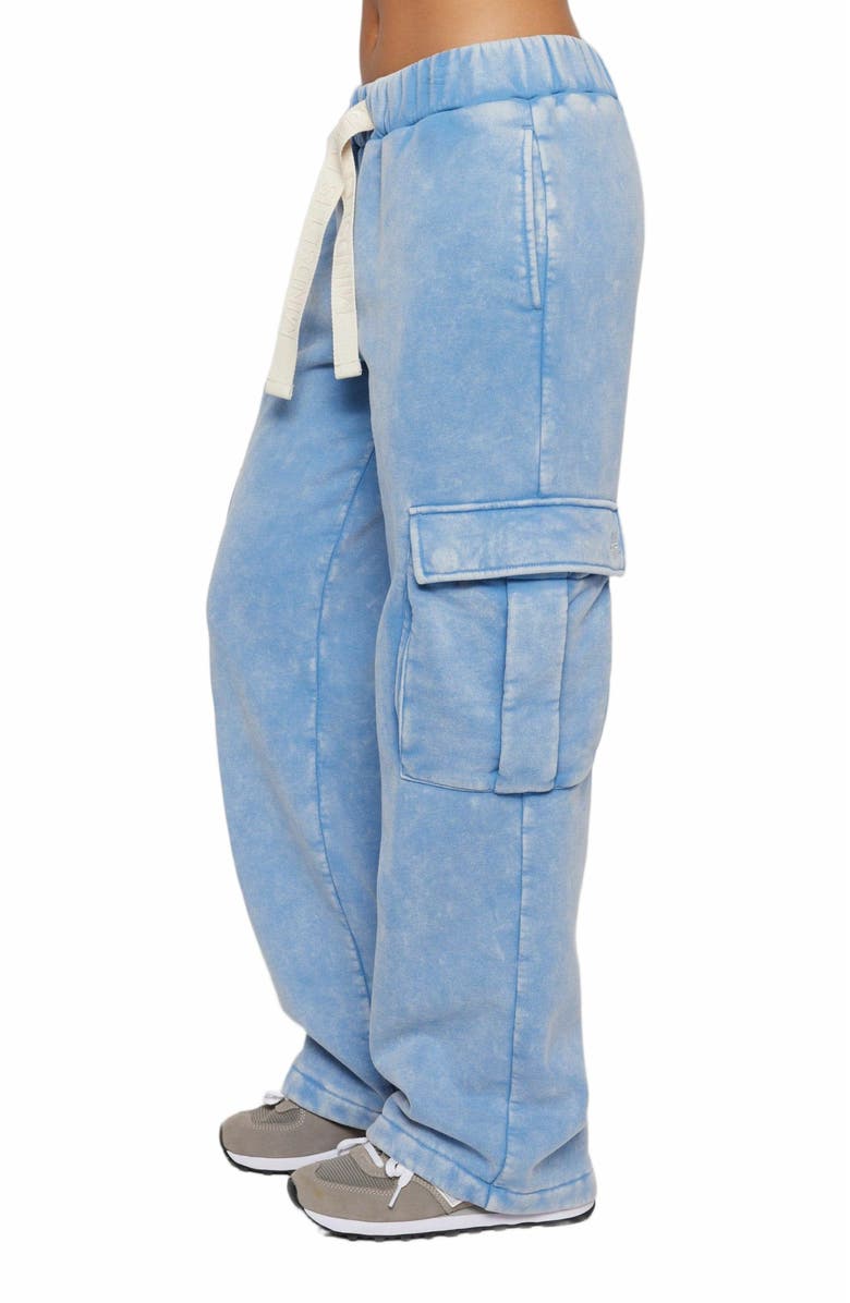 Samii Ryan | Believe Cargo Sweatpants , Blue , Large , 4, Alternate, color, Blue