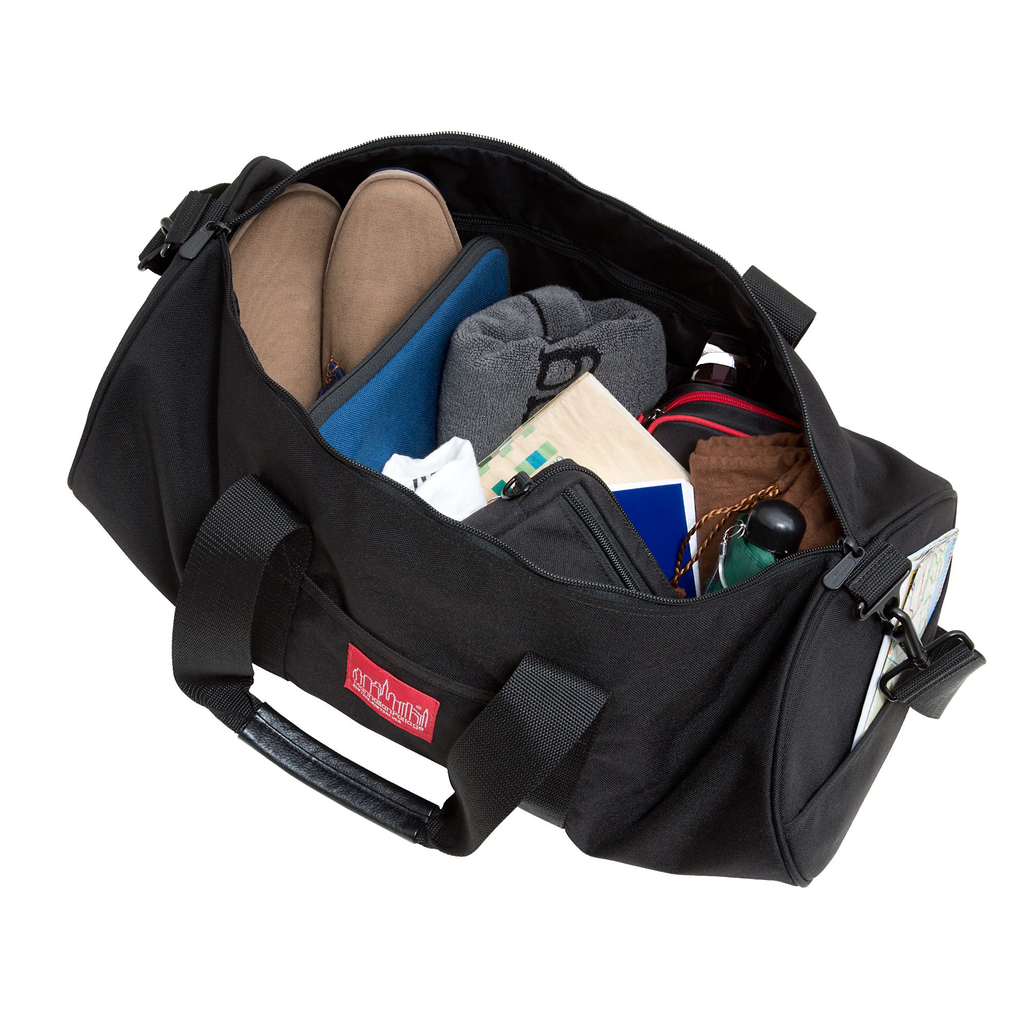 Manhattan Portage Chelsea Drum Bag, Alternate, color, Black