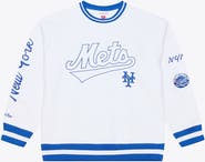 Mitchell & Ness Men's Mitchell & Ness  White New York Mets Arctic Fleece Sweatshirt