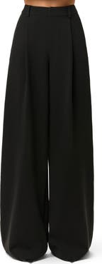 Naked Wardrobe Pleated Wide Leg Pants