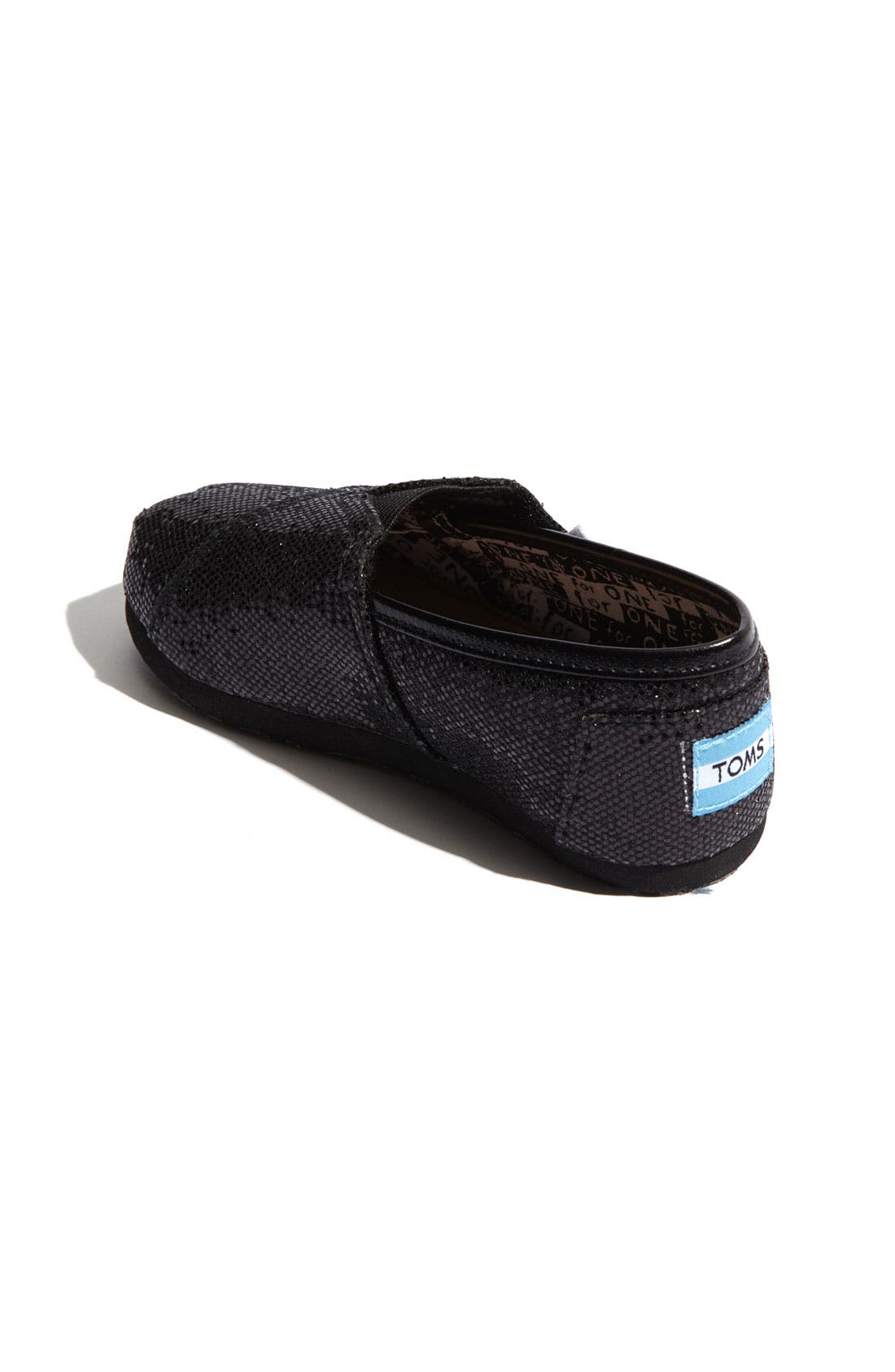TOMS 'Classic Tiny - Glitter' Slip-On, Alternate, color, 