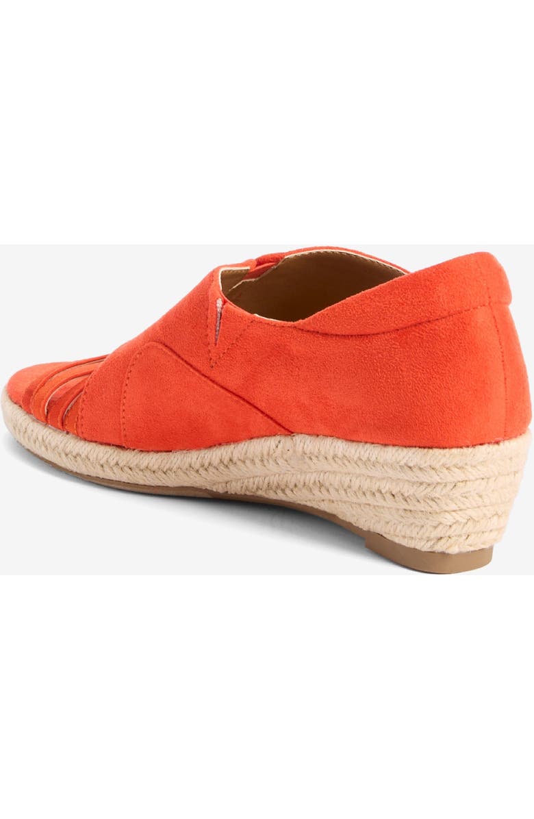 Comfortview The Beckett Espadrille, Alternate, color, Red Orange