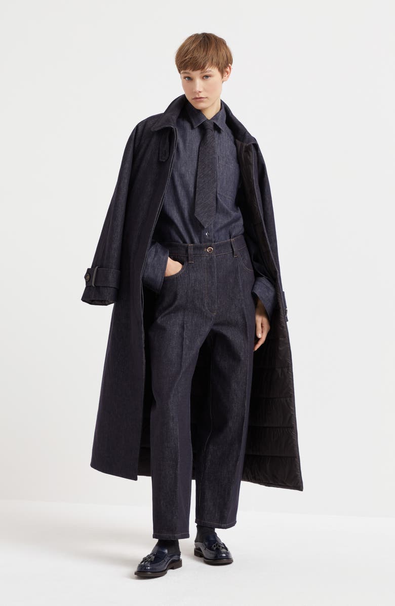 Brunello Cucinelli Denim shirt, Alternate, color, 