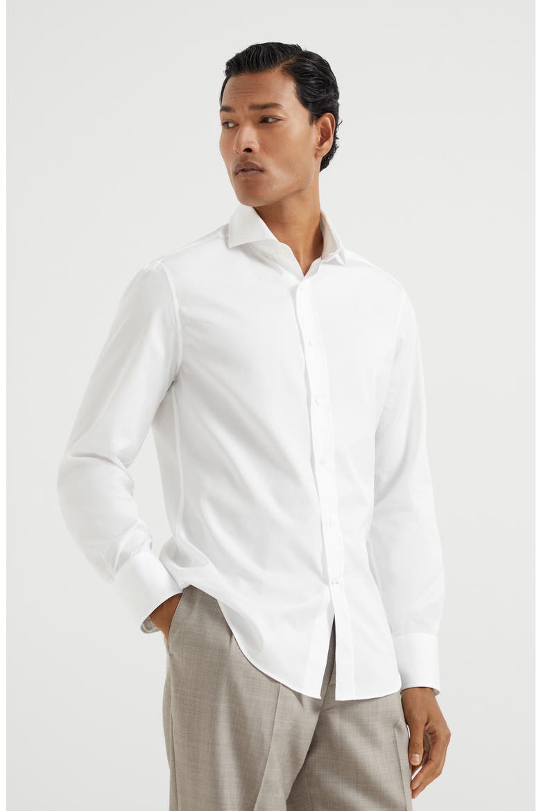Slim fit shirt, Alternate, color, White