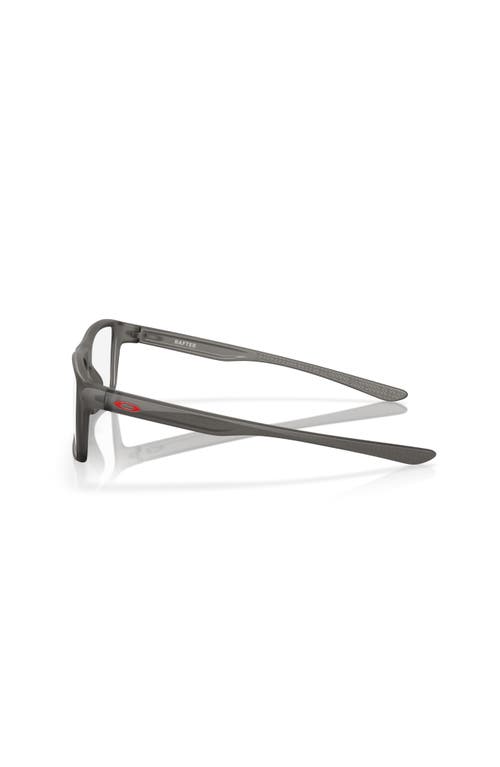 Oakley 55mm Rectangle Optical Glasses In Gray