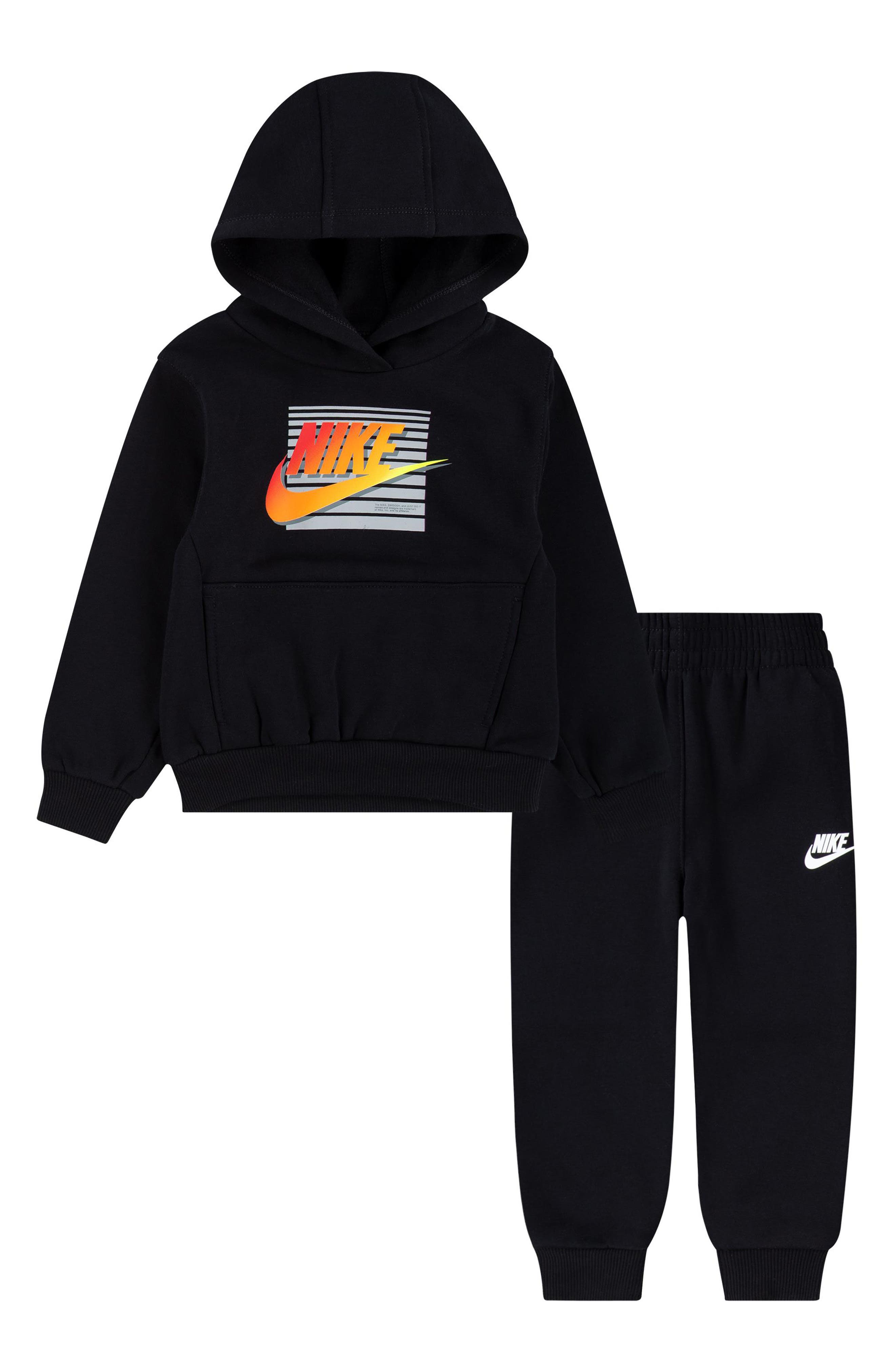Nike Kids' Gradient Futura Pullover Hoodie & Joggers Set
