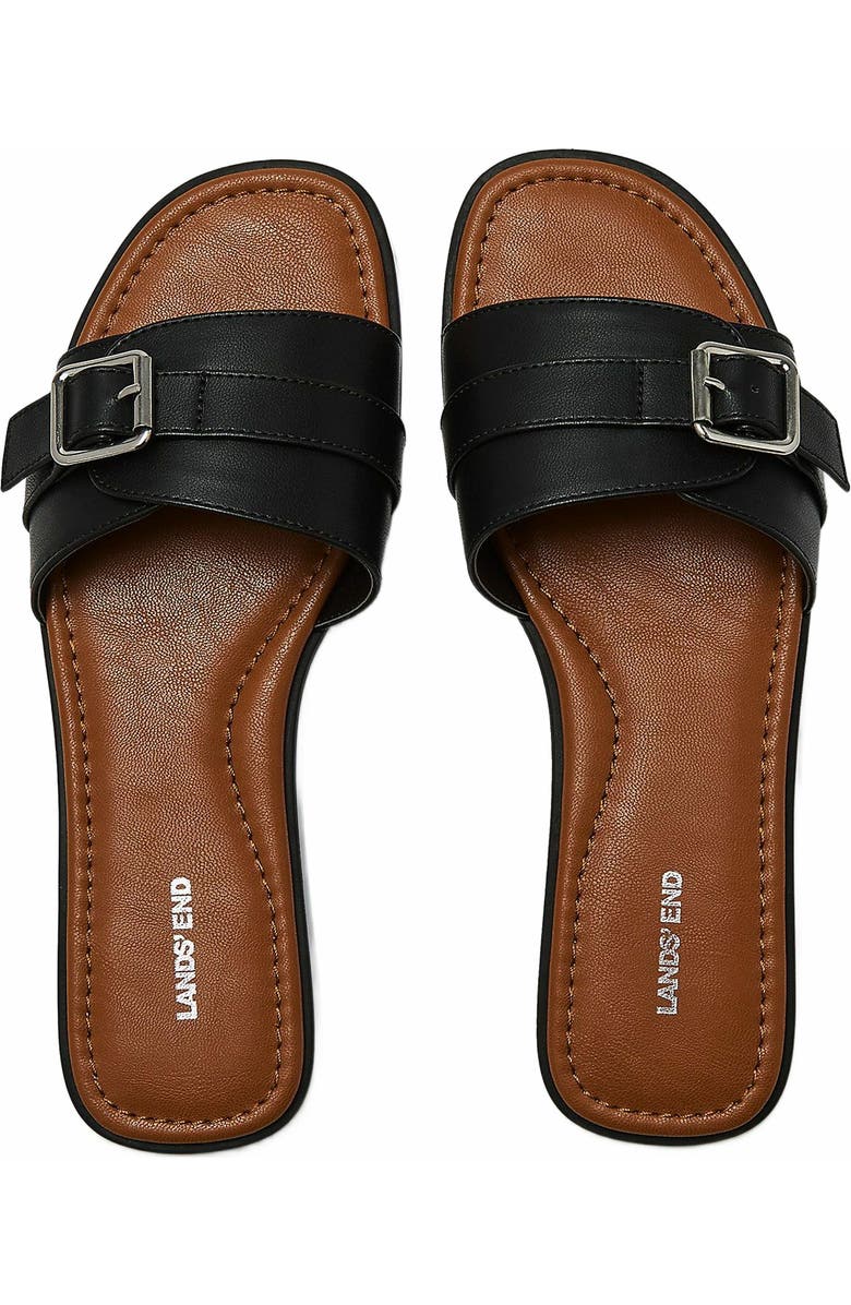 Lands' End Sunshine Slide Sandals, Main, color,