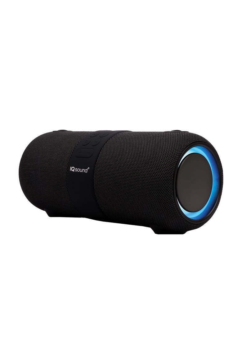 Portable Bluetooth Fabric Speaker with TWS, Alternate, color, Black