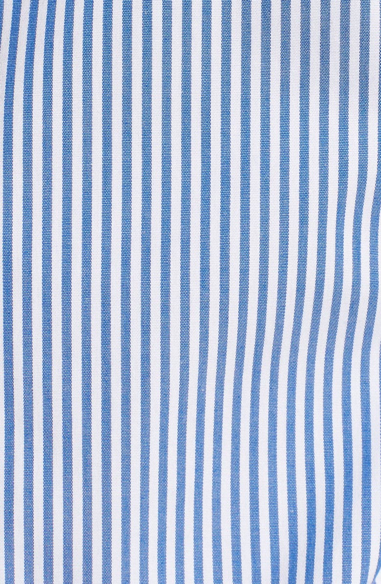 J.Crew Perfect Slim Stretch Stripe Button Front Shirt, Alternate, color, 