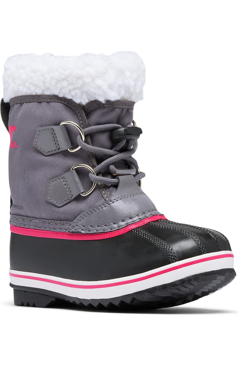 SOREL Kids' Yoot Pac Waterproof Snow Boot, Main, color, Pulse/ Black