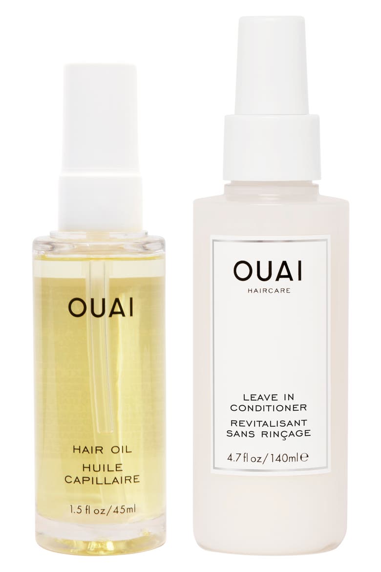 Thirsty Hair Oil & Leave-In Conditioner Kit, Main, color, NO COLOR