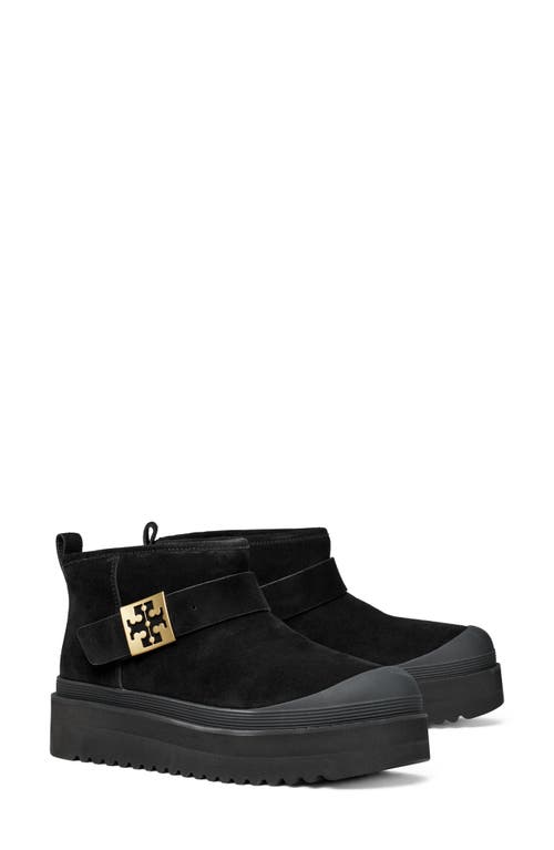 Tory Burch Mellow Genuine Shearling Lined Platform Boot In Multi