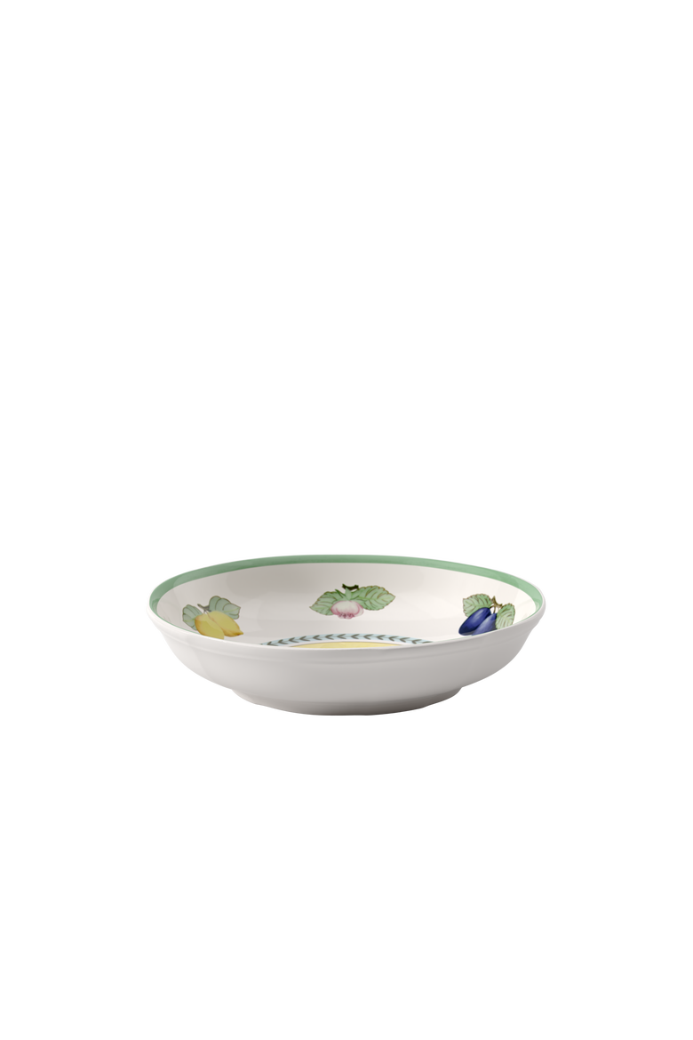 French Garden Fleurence individual Pasta Bowl, Main, color, White
