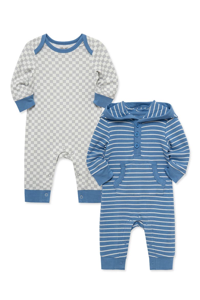 Kids' 2-Pack Coveralls, Alternate, color, MULTI