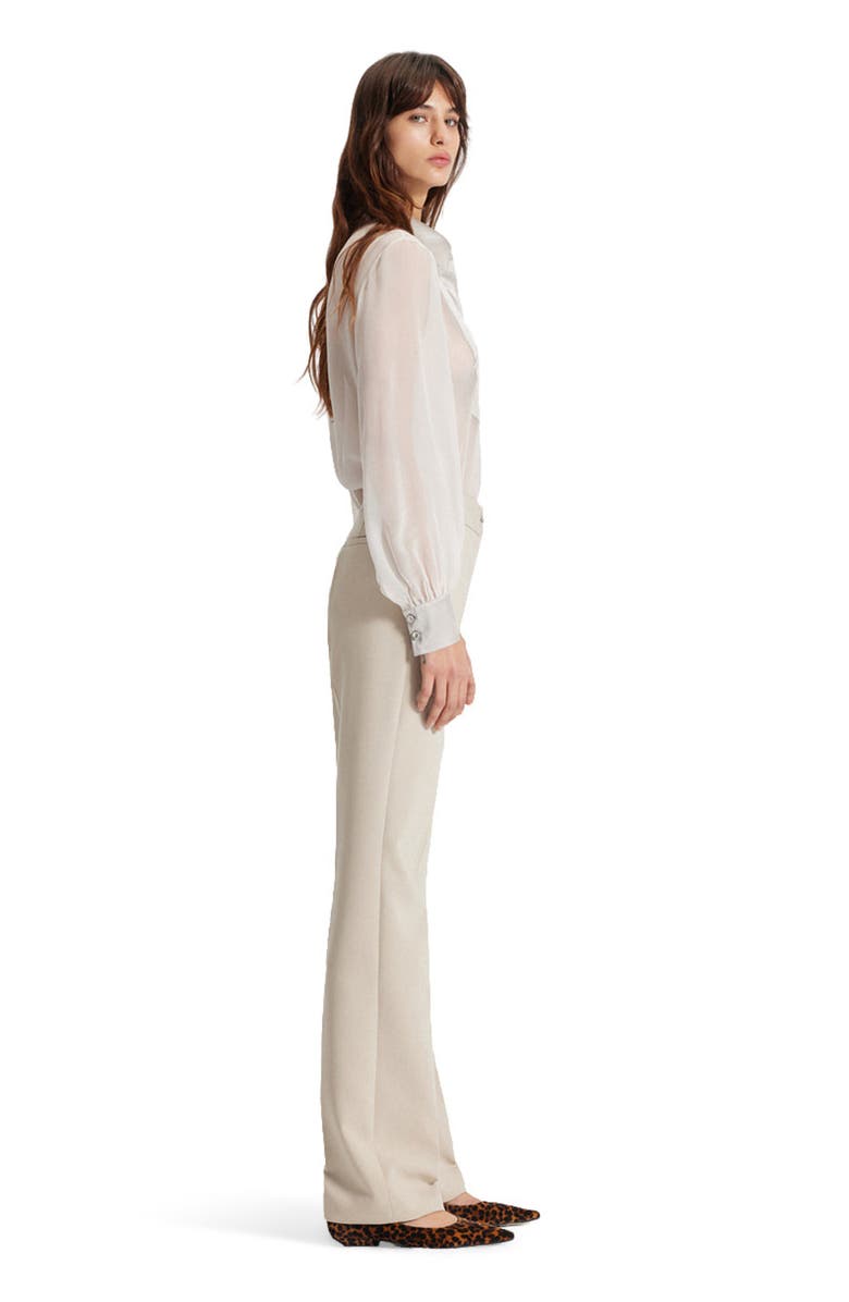 THEO The Label Idalia Plasteron Chiffon Blouse, Alternate, color, 