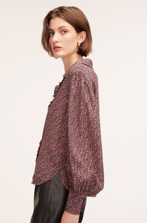REBECCA TAYLOR REBECCA TAYLOR FLEUR SILK BLOUSE