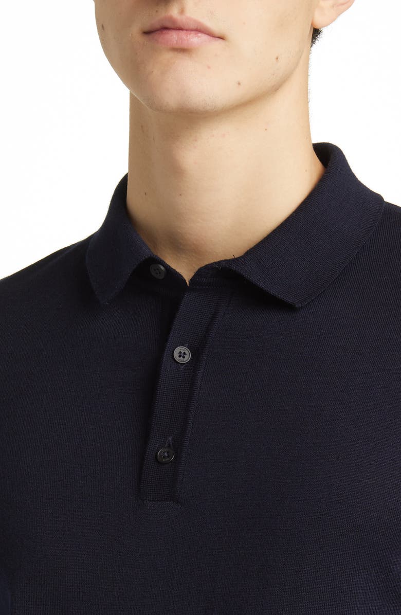 BOSS Lancione Wool Sweater Polo, Alternate, color,