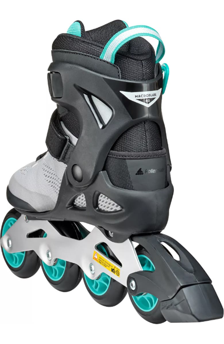 Rollerblade Macroblade 80 Womens Inline Skates, Alternate, color, Gray/Blue